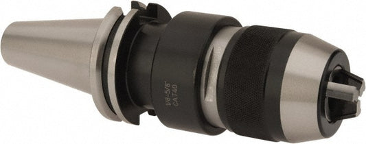 Accupro NP01640400MSC Drill Chuck 1/8 to 5/8" Capacity, Integral Shank Mount, CAT40