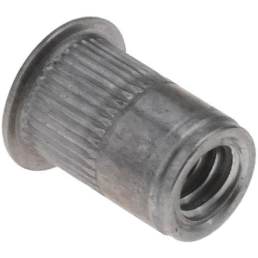 AVK ALA1-420-165 1/4-20, 0.39 Insert Diam, 0.58" OAL, Knurled Body Open End Threaded Insert