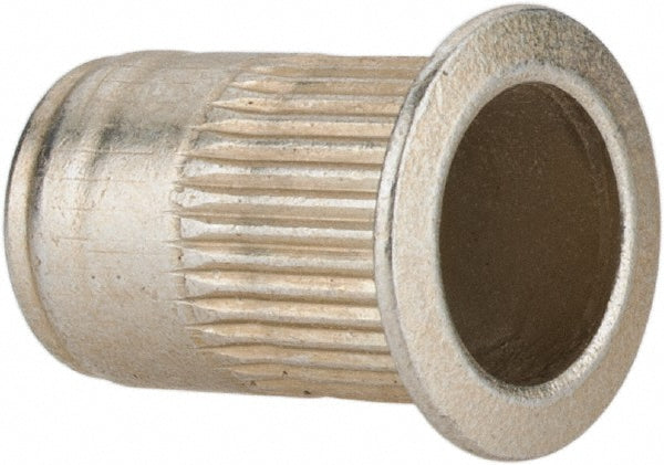 AVK ALS4T-420-165 1/4-20, 0.39 Insert Diam, 0.58" OAL, Knurled Body Open End Threaded Insert