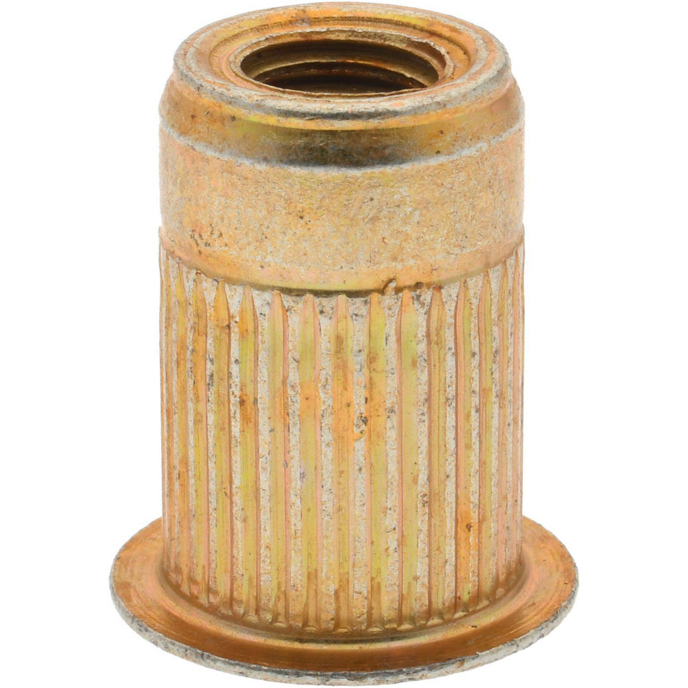 AVK ALS4T-8125-7.9 M8x1.25, 13.46mm Insert Diam, 20.45mm OAL, Knurled Body Open End Threaded Insert