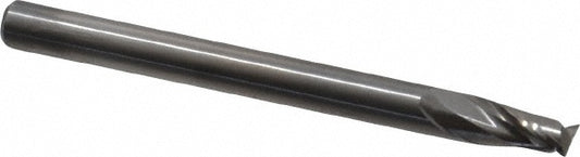 OSG 20210100 Square End Mill 1/8" Dia, 1/4" LOC, 2 Flute, Solid Carbide