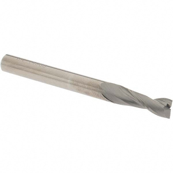 OSG 20221700 Square End Mill 1/4" Dia, 3/4" LOC, 2 Flute, Solid Carbide