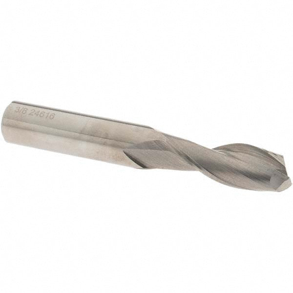 OSG 20223300 Square End Mill 3/8" Dia, 1" LOC, 2 Flute, Solid Carbide