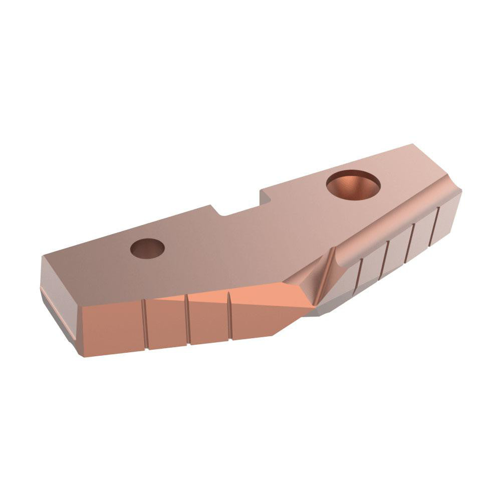 Allied Machine and Engineering 456H-0302 Spade Drill Insert 3-1/16" Dia, Seat Size 6, Cobalt, 144 deg Point