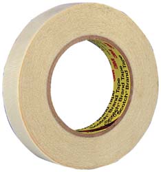 3M 7100040610 Glass Cloth Tape 60 yd Long, White