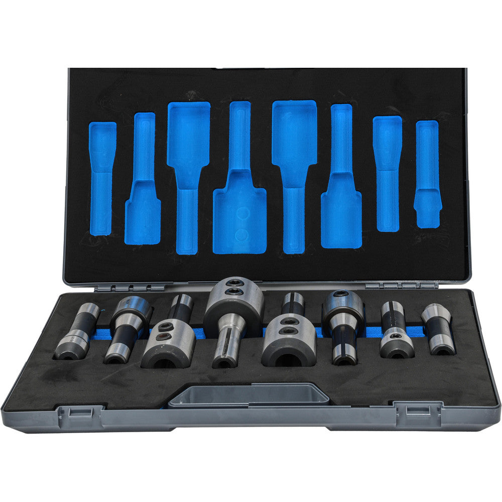 Value Collection 210-0308 Interstate - R8 Taper, 3/16 to 1-1/4" Hole Dia End Mill Holder Set