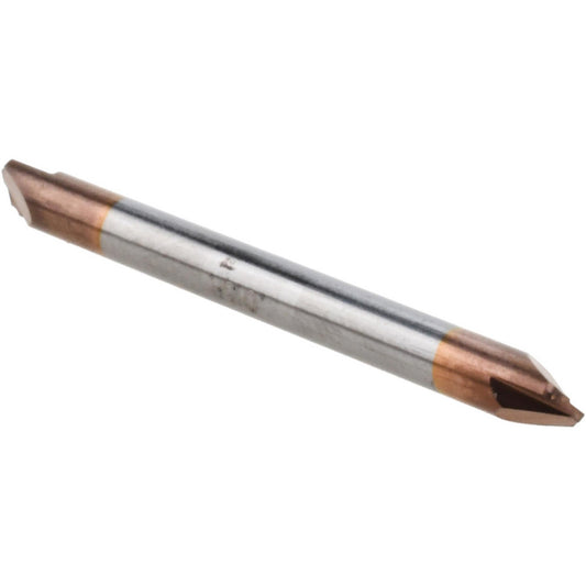 Accupro 08480782 Corner Rounding End Mill 0.01 mm Radius, 1/8" Dia, 2 Flutes, Solid Carbide
