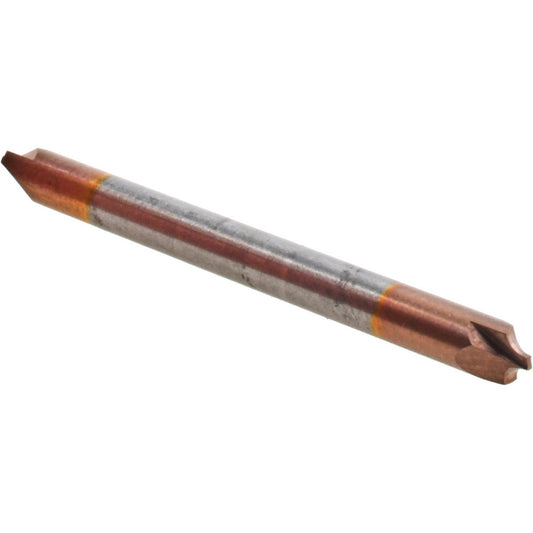 Accupro 08480881 Corner Rounding End Mill 0.04 mm Radius, 1/8" Dia, 2 Flutes, Solid Carbide