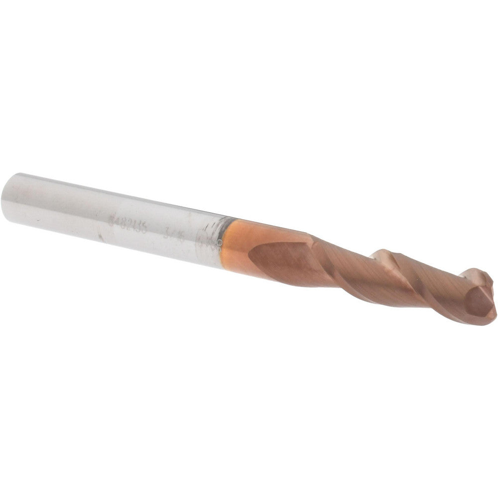 Accupro 08482135 Corner Radius End Mill 3/16" Dia, 5/8" LOC, 0.045" Radius, 2 Flutes, Solid Carbide