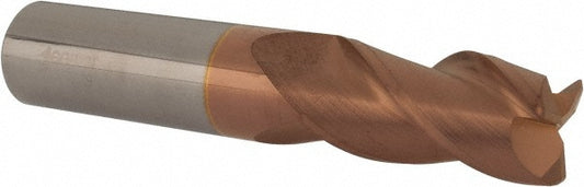 Accupro 08482911 Corner Radius End Mill 3/4" Dia, 1-1/2" LOC, 0.06" Radius, 3 Flutes, Solid Carbide