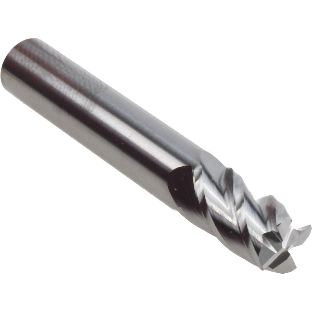 Accupro 08484214 Corner Radius End Mill 5/16" Dia, 1/2" LOC, 0.01" Radius, 4 Flutes, Solid Carbide