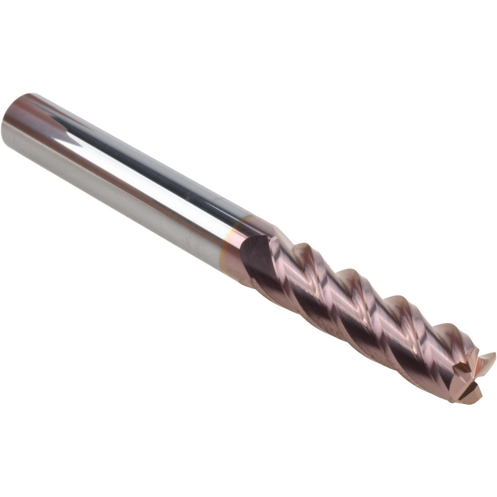 Accupro 08485526 Corner Radius End Mill 5/16" Dia, 1-1/8" LOC, 0.02" Radius, 4 Flutes, Solid Carbide