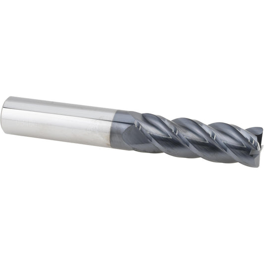 Accupro 08486581 Corner Radius End Mill 3/4" Dia, 2-1/4" LOC, 0.0450" Radius, 4 Flute, Solid Carbide