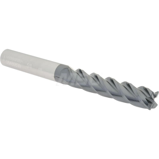 Accupro 08486839 Corner Radius End Mill 5/8" Dia, 3" LOC, 0.03" Radius, 4 Flutes, Solid Carbide
