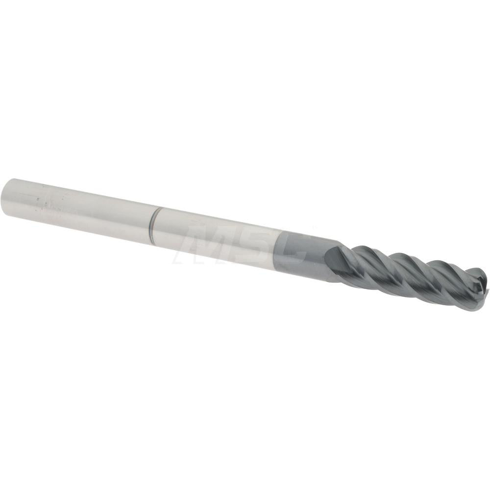 Accupro 08487886 Corner Radius End Mill 5/16" Dia, 1" LOC, 0.09" Radius, 4 Flutes, Solid Carbide