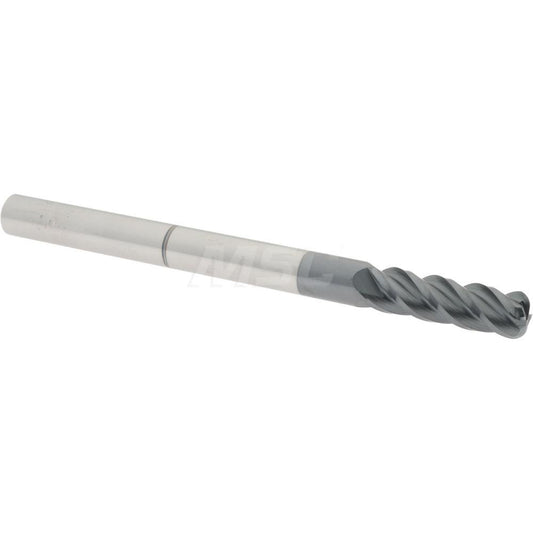 Accupro 08487886 Corner Radius End Mill 5/16" Dia, 1" LOC, 0.09" Radius, 4 Flutes, Solid Carbide