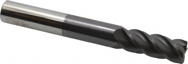 Accupro 08487977 Corner Radius End Mill 3/4" Dia, 2" LOC, 0.06" Radius, 4 Flutes, Solid Carbide