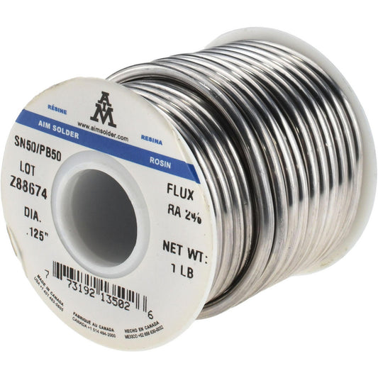 Value Collection 5050ACP3125-1 Acid Core Solder Alloy, .125"