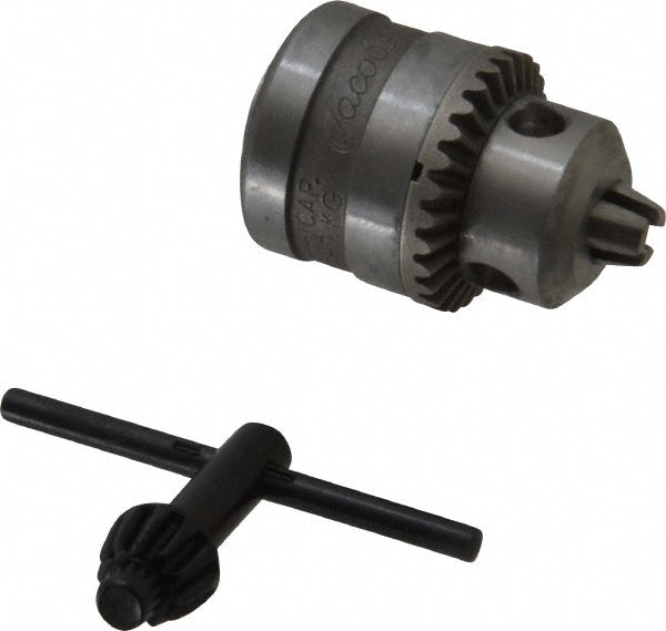 Jacobs 30243 Drill Chuck 1/4" Capacity, Threaded Mount, 3/8-24