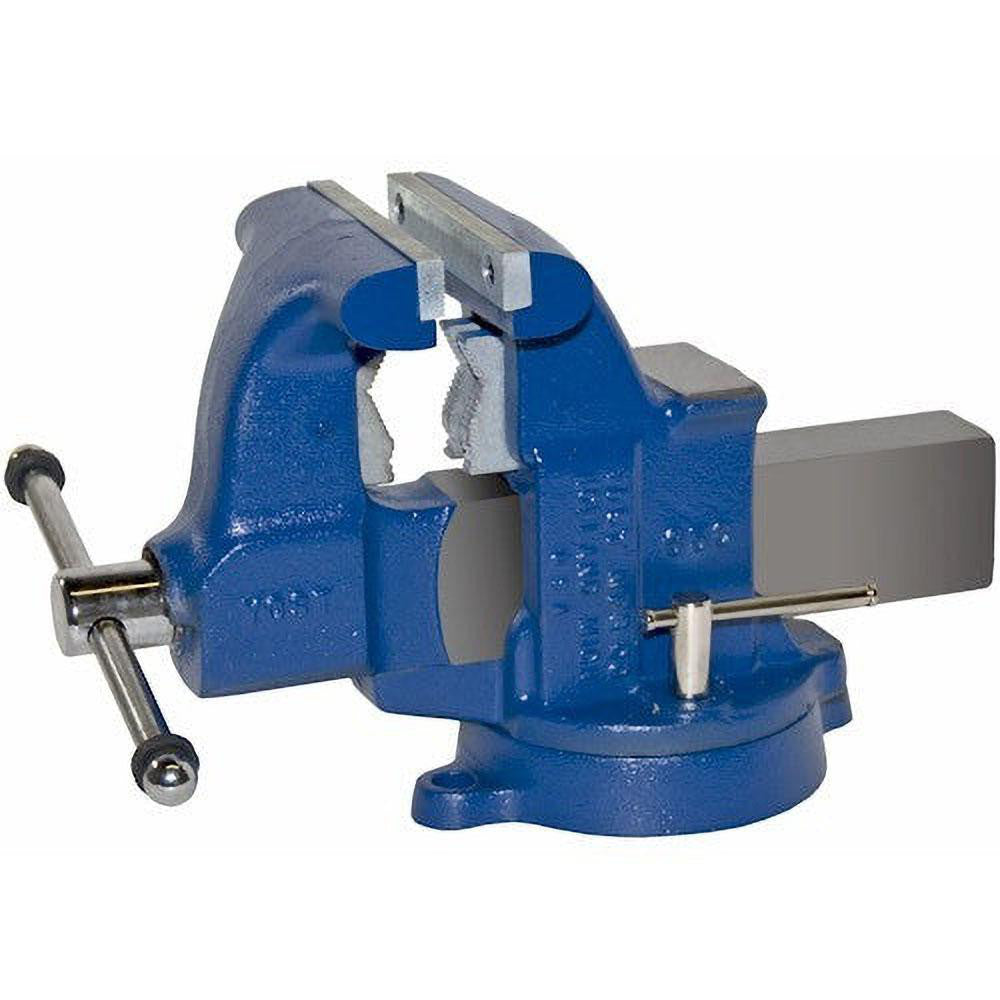 Yost Vises 56398 Bench & Pipe Combination Vise 6.5" Jaw Width, 6-1/2" Jaw Opening, 5-1/2" Throat Depth