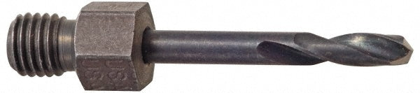 Hertel 953HS12SS-209 Threaded Shank Drill Bit #12, 135 &deg Point, 1/4-28 Shank, High Speed Steel