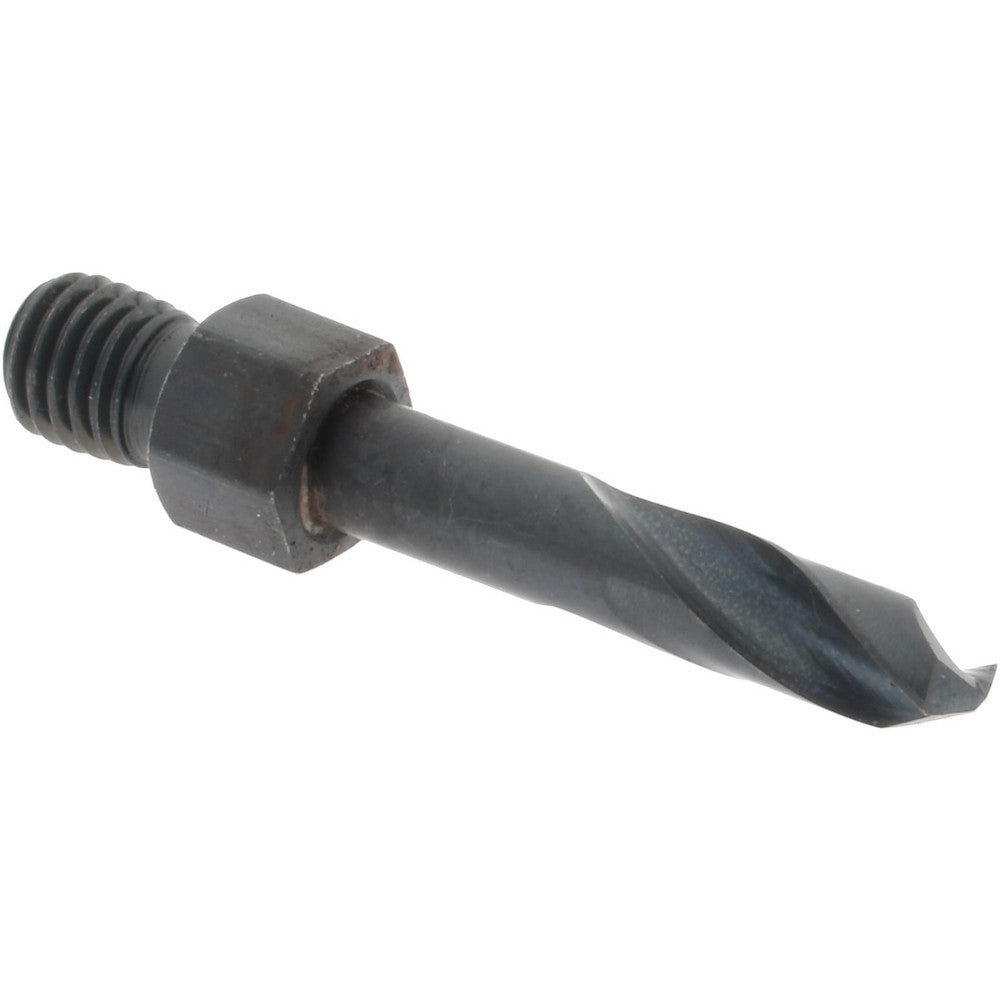 Hertel 953HS40SS-209 Threaded Shank Drill Bit #40, 135 &deg Point, 1/4-28 Shank, High Speed Steel