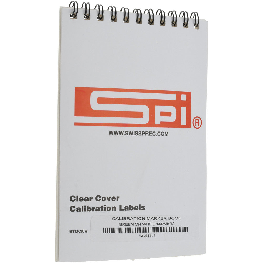 SPI 14-011-1 Inspection & Quality Label "Calibration I.D. No.__ By__Date__Due__", Rectangle, 1.75" Wide