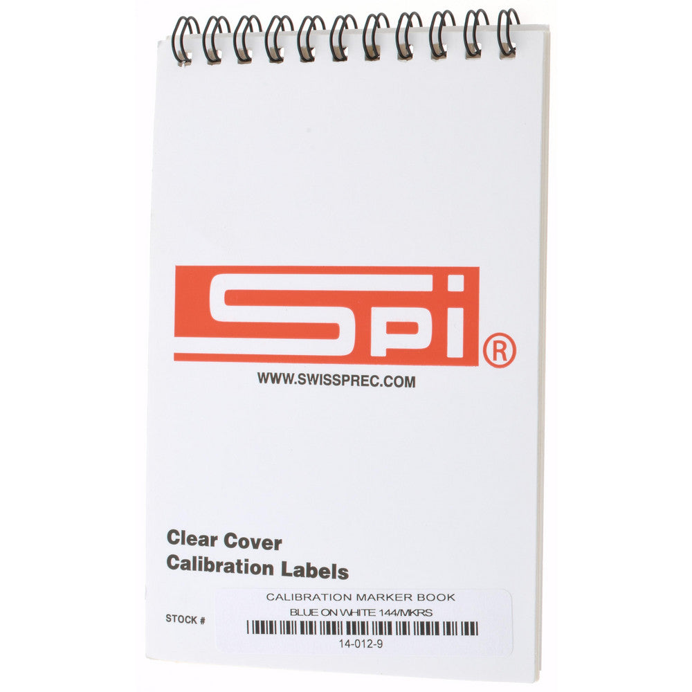 SPI 14-012-9 Inspection & Quality Label "Calibration I.D. No.__ By__Date__Due__", Rectangle, 1.75" Wide