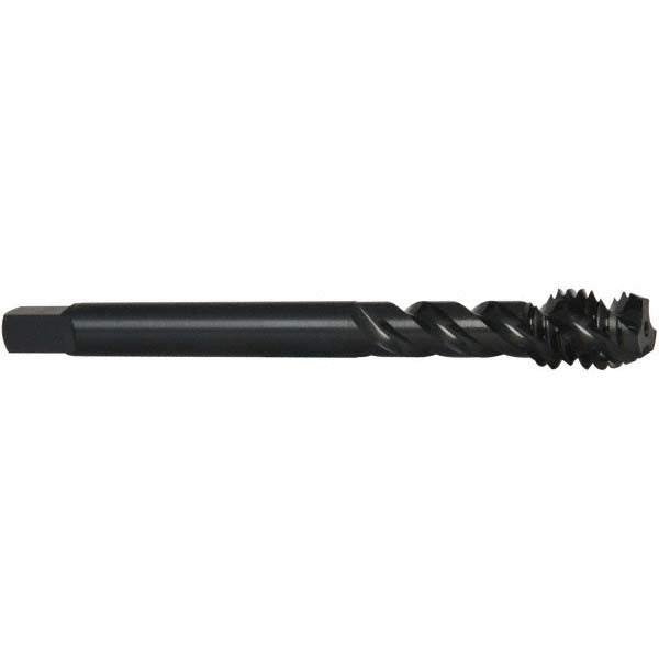 OSG 2232001 Spiral Flute Tap 7/16-14, UNC, 3 Flute, Modified Bottoming Chamfer, 2B Class of Fit, Vanadium High-Speed Steel, Oxide Finish