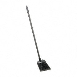 Rubbermaid FG637400BLA Executive Series Lobby Broom, Vinyl Handle, Black