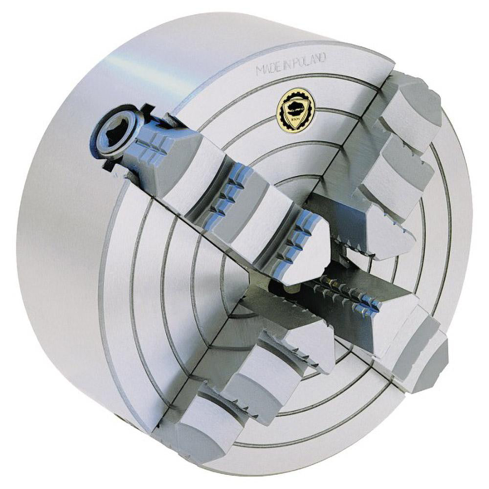 Bison 7-853-1036 Independent Manual Lathe Chuck 4-Jaw,  10" Dia