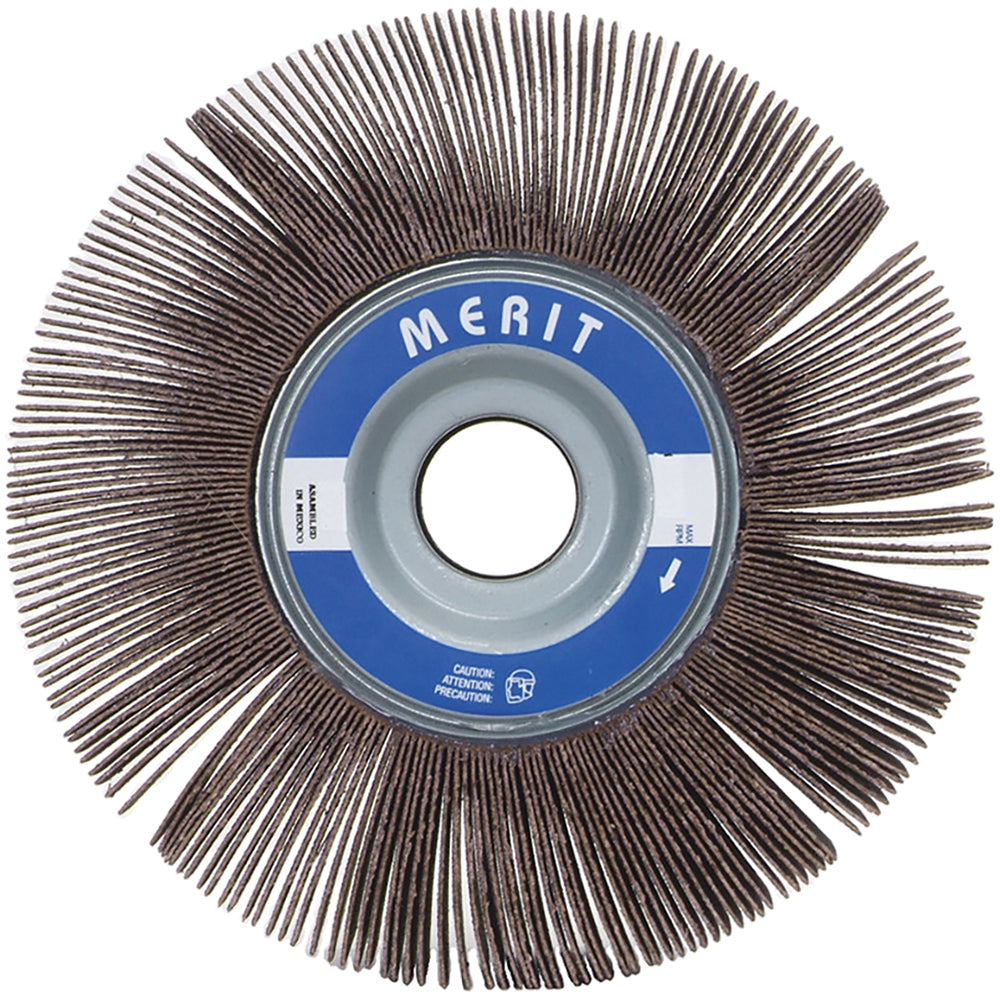 Merit Abrasives 08834123072 8 x 1" 60 Grit Aluminum Oxide Unmounted Flap Wheel