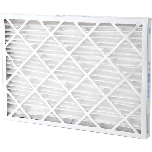 Pro-Source PRO10495 Pleated Air Filter Wire-Backed Pleated, MERV 10, Synthetic, 55% Efficient, 18" High, 25" Wide, 2" Deep