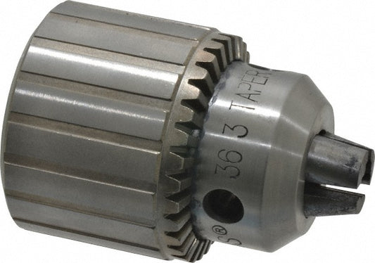 Jacobs JCM6309 Drill Chuck 0.18 to 0.8" Capacity, Tapered Mount, JT3