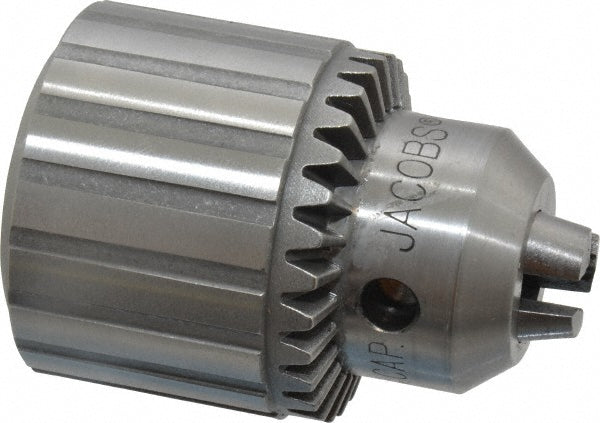 Jacobs JCM6283 Drill Chuck 5/64 to 1/2" Capacity, Threaded Mount, 3/8-24