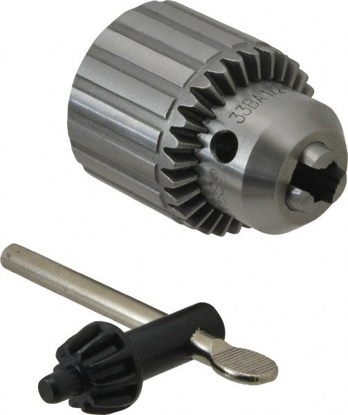 Jacobs JCM6287 Drill Chuck 5/64 to 1/2" Capacity, Threaded Mount, 1/2-20