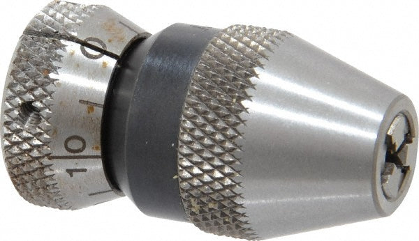 Albrecht 70010 Drill Chuck 1/16" Capacity, Tapered Mount, JT0