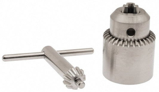 Jacobs JCM6628Z Drill Chuck 1/4" Capacity, Threaded Mount, 3/8-24