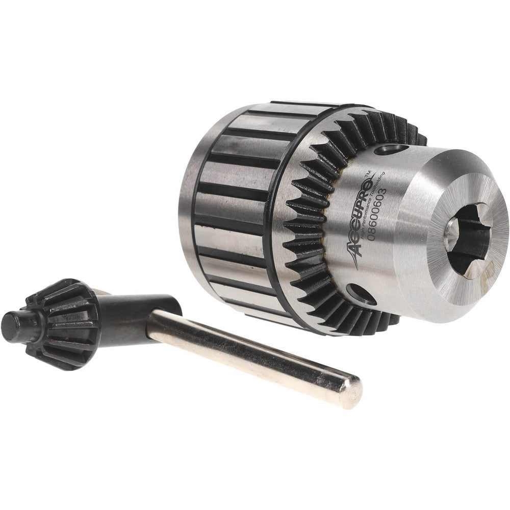 Accupro CBS1915000MSC Drill Chuck 3/64 to 3/4" Capacity, Tapered Mount, JT4