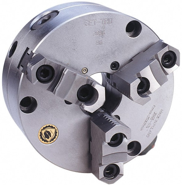 Bison 7-866-0800 Self-Centering Manual Lathe Chuck 3-Jaw,  8" Dia