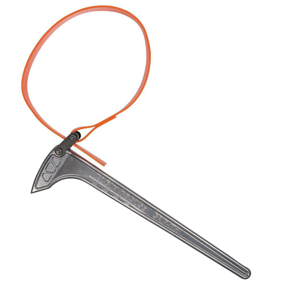 Klein Tools S18HB Chain & Strap Wrenches Wrench Type Strap  Actual O.D. Capacity 3 (Inch) Maximum Pipe Capacity (Inch) 10  Chain/Strap Length (Fractional Inch) 18  Handle Length (Decimal Inch) 18  Tether Style Not Tether Capable
