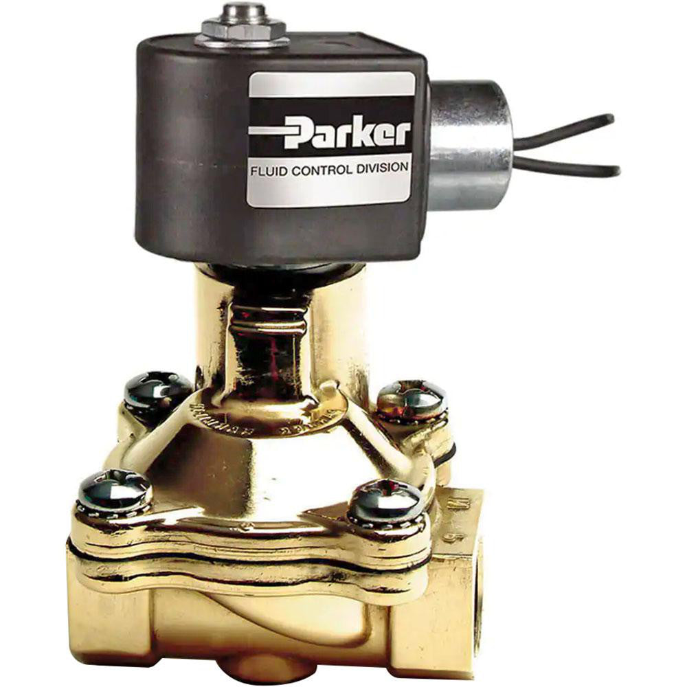 Parker 08F22C2140AAF4C05 Solenoid Valve 2-Way, 1/2" Port, NPT