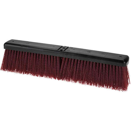 Pro-Source SA18-RS Push Broom 18" Wide, Polypropylene Bristle
