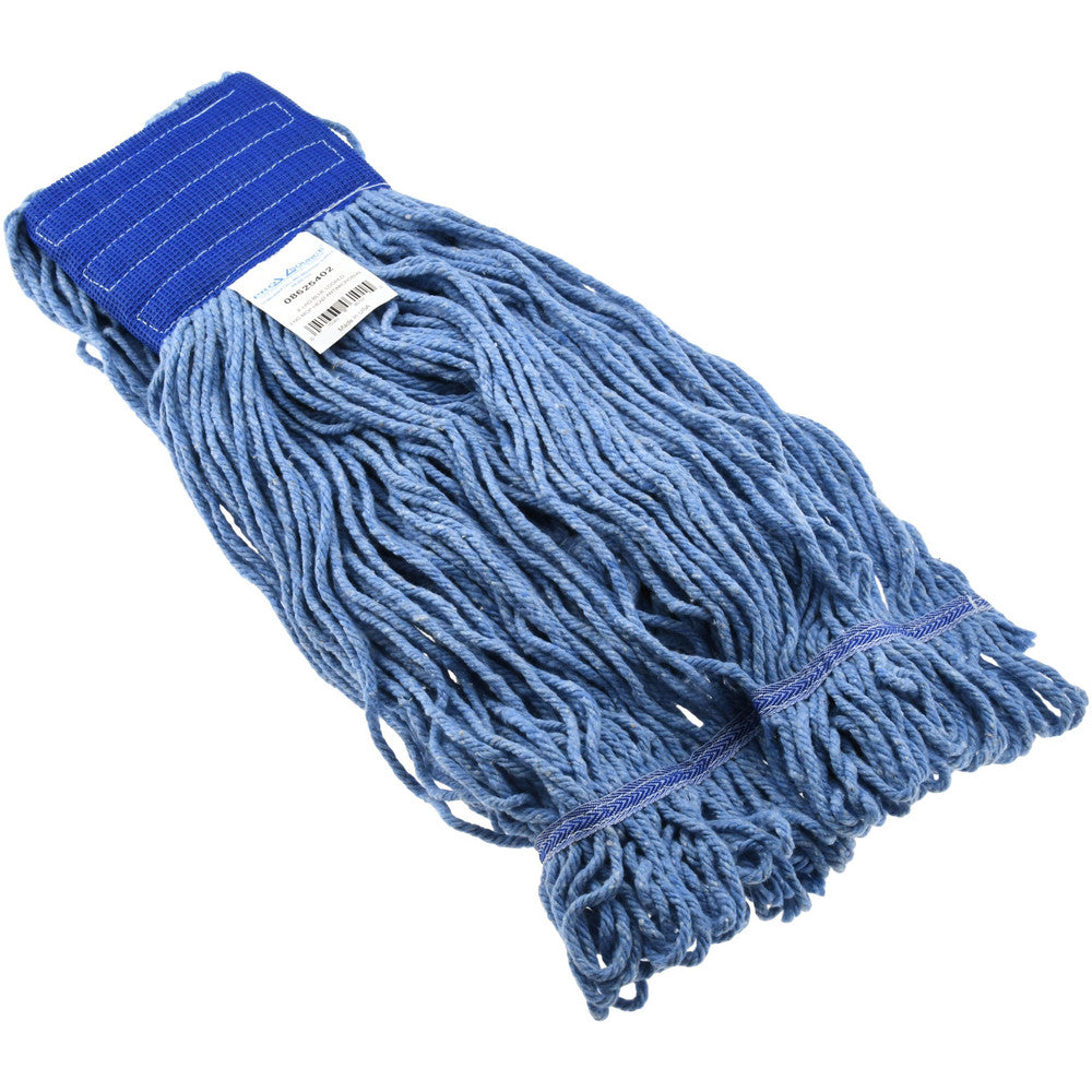 Pro-Source 08625402 Wet Mop Loop Clamp Jaw, X-Large, Blue Mop, Blended Fiber