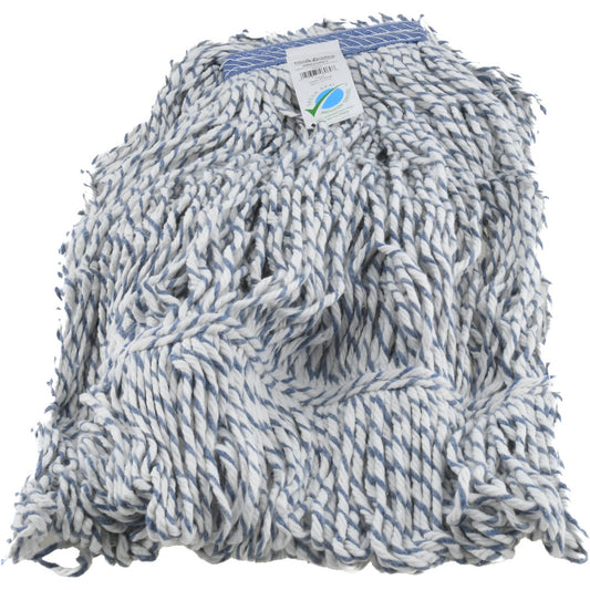 Pro-Source 08625501 Wet Mop Loop Clamp Jaw, Large, Blue & White Mop, Synthetic