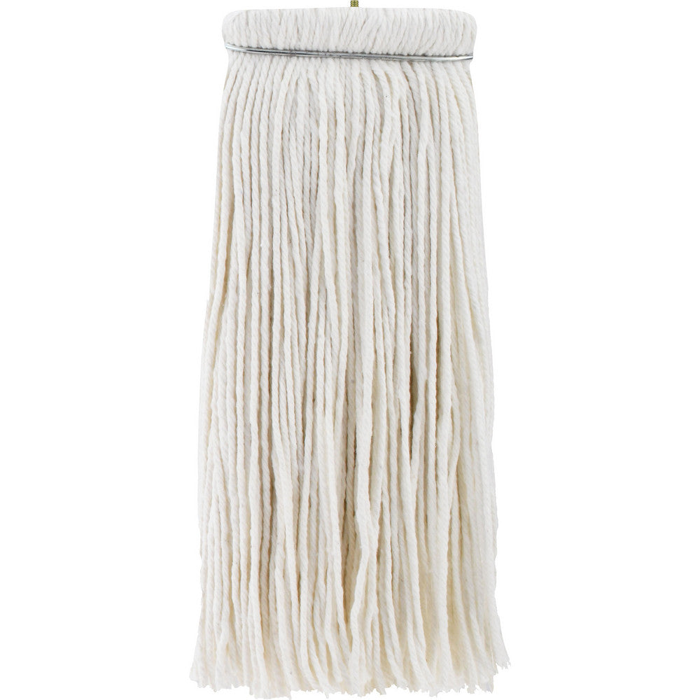 Pro-Source 08625568 Wet Mop Cut Screw On, X-Large, White Mop, Rayon