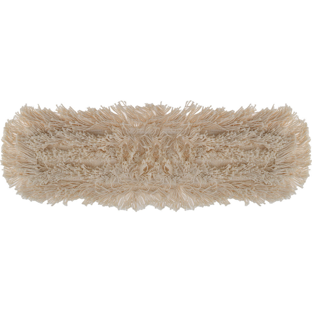 Pro-Source 08625626 Dust Mop Head Yarn Blend, 3-1/2" OAW, 18" OAL