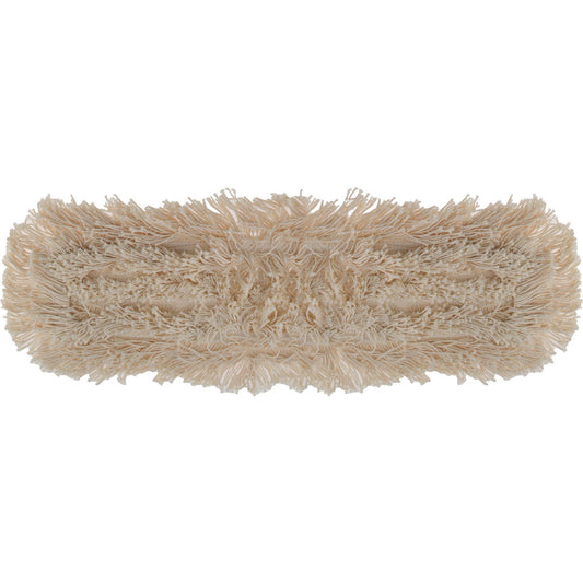 Pro-Source 08625626 Dust Mop Head Yarn Blend, 3-1/2" OAW, 18" OAL