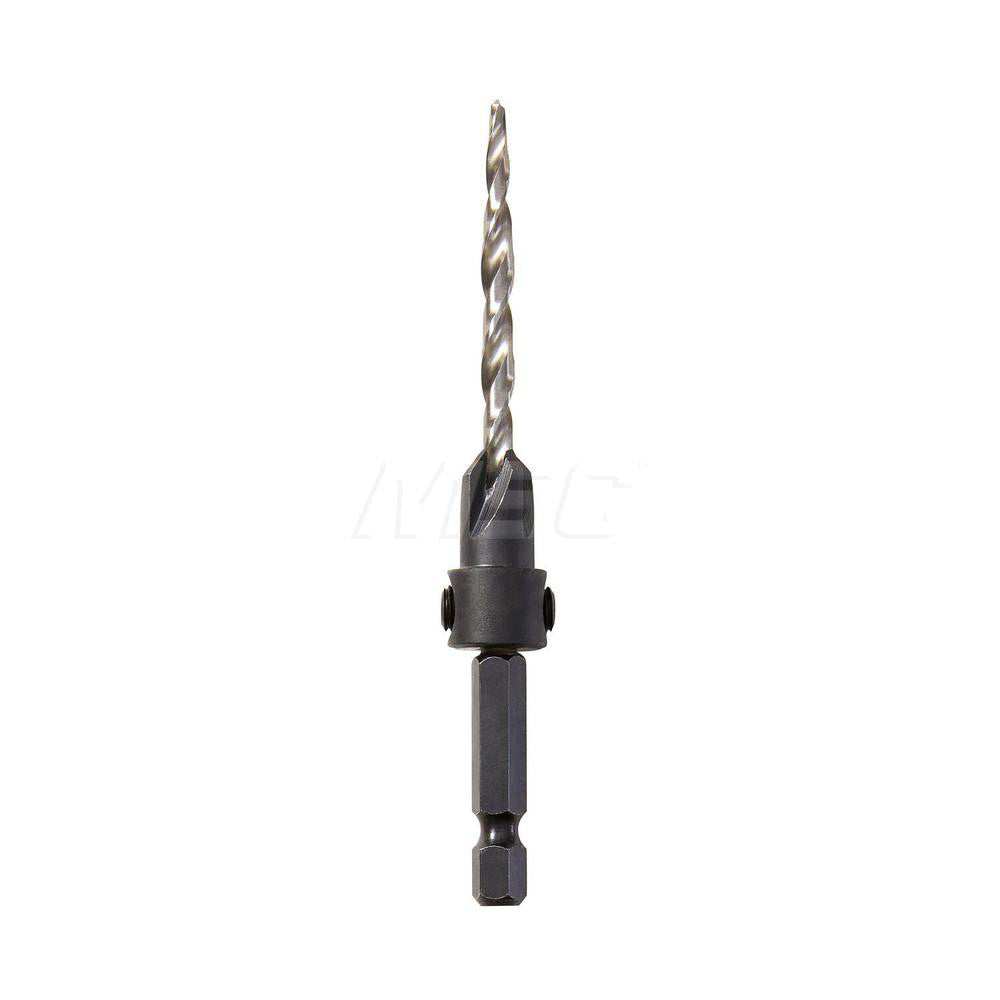 DeWALT DW2568 #8 Cutter Diam, 11/64" Drill Compatibility, Adjustable Depth Drill Countersink