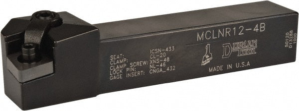 Dorian Tool 73310150120 RH MCLN -7&deg Negative Rake Indexable Turning Toolholder